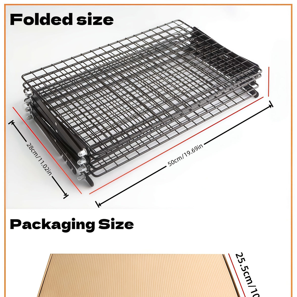 Collapsible Cooling Rack, Metal Wire Baking Tray, Stackable Drying Rack with Adjustable Four-Position Design, Suitable for Grilling While Camping, Ideal for Baking And Cooling And Cakes