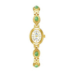 Oval Gold Women Watches Luxury Brand Dress Casual Quartz Small