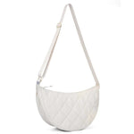 Waist Half Moon Belt Bag Solid Color Crossbody Bag Large Capacity