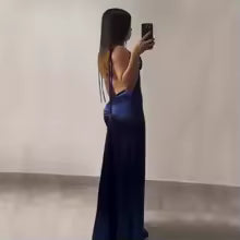 2026 Europe and the United States Explosive New Cross-border Dress Summer Senior Sense Y2K Sexy Halter Spice Girl Dress