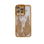 Luxury 3D Peacock Wings Rhinestone Phone Case