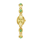 Oval Gold Women Watches Luxury Brand Dress Casual Quartz Small