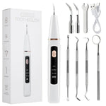 Electric Ultrasonic Dental Cleaner Teeth Whitening Calculus Removal Irrigator Teeth Plaque Stone Removal Tartar Eliminator