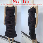 Elegant Women's Party Maxi Dresses Sexy Skinny Backless Spaghetti Strap Dress Female Summer Birthday Evening Club Long Dress