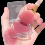 Face Blusher Matte Natural Cheek Tint Brighten Face Waterproof Face