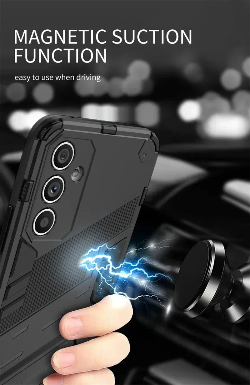 Funda For Samsung A52 5G Case Armor Shockproof Phone Case For Samsung Galaxy A52 A 52 S A52s 5G Magnetic Holder Stand Back Cover