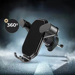 Universal Car Phone Holder with Ventilation Hook for 360 Degree Rotation Installation Anti Shake Supports All Phone Xiaomi