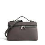 Premium sense of niche lychee grain shoulder bag simple fashion