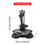 PXN-2113 Pro Joystick Flight Simulator Gamepad