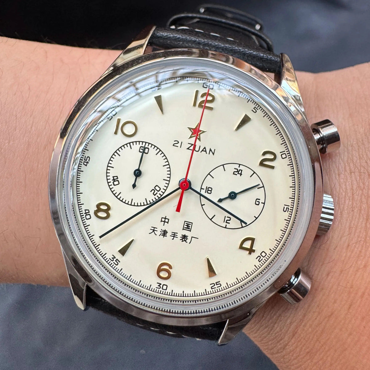 Men's watches 1963 pilot automatic watch 42mm waterproof