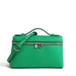 Premium sense of niche lychee grain shoulder bag simple fashion