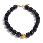 Yhpup Hot Style Handmade Jewelry Acrylic Resin Beads Chain Necklace Bracelet Stainless Steel Spring Summer Statement Accessories