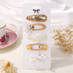 5Pcs BB Clips Set for Children Hair Accessories Sweet Hair bangs