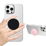 PopSockets Adhesive Phone Grip, Holder- Black | Secure Comfortable Hold, Anti-Drop, Kickstand, Black, iPad, Removable, Popper