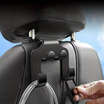 1/2/4pcs Car Seat Headrest Hook 4 Pack Hanger Storage Organizer Universal for Handbag Purse Coat Fit Universal Vehicle