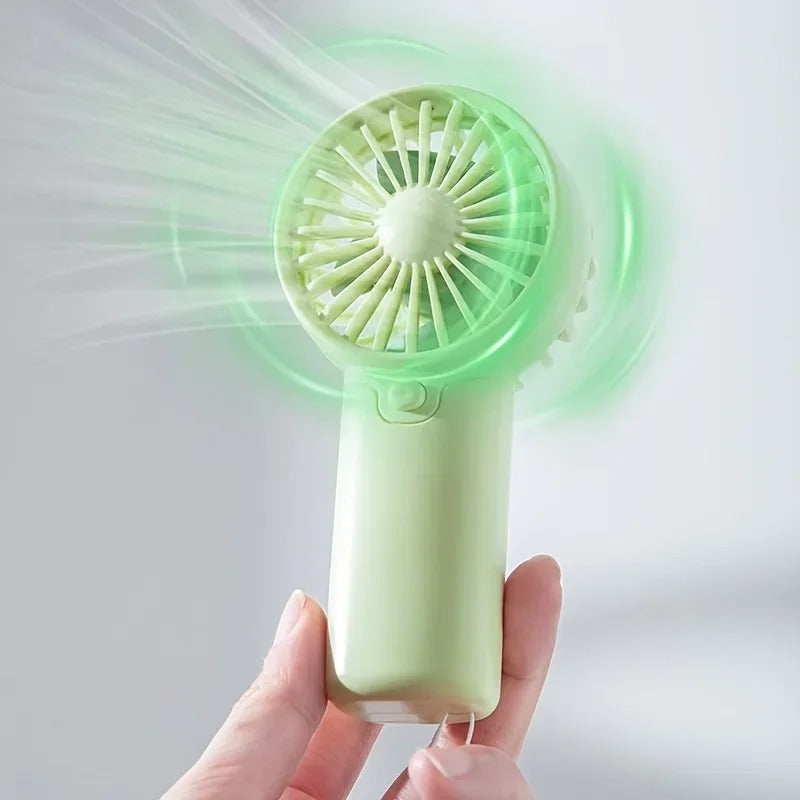 Pocket Size Low Noise Small Electric Fan Student Gift Outdoor Fan