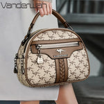 Genuine Brnad Top Quality Leather Small Tote Shoulder Bags for Women New Messenger Bags Designer Crossbody Bag Two Layers Sac
