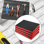 Cuttable Foam Tool Box Foam Inserts Black Red Multi-purpose Packing EPE Foam Pads Toolbox Organizer