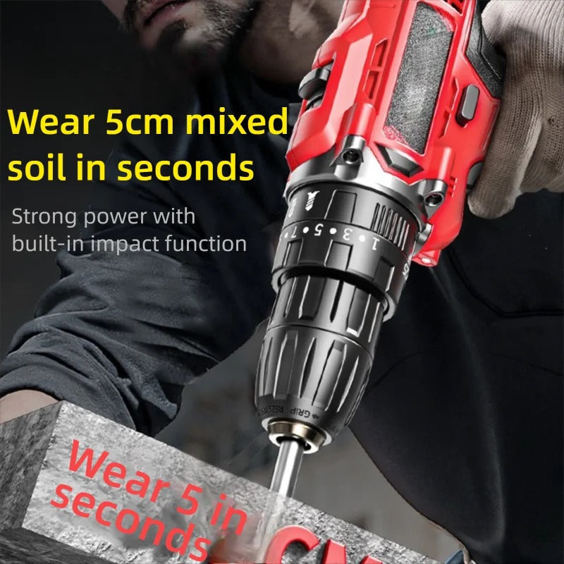 Impact Lithium Drill Cordless Screwdriver Small Electric Power Tools