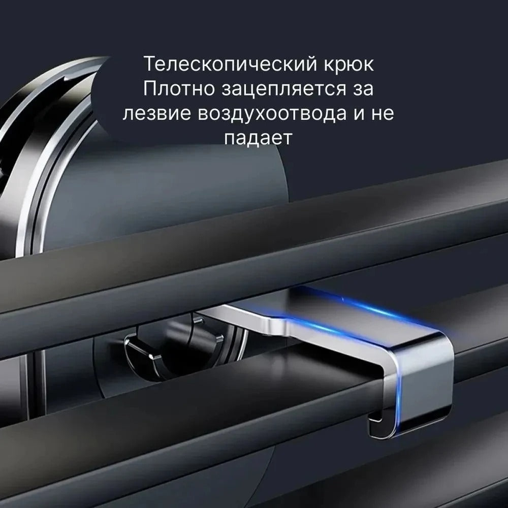 Universal Car Phone Holder with Ventilation Hook for 360 Degree Rotation Installation Anti Shake Supports All Phone Xiaomi