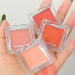 Face Blusher Matte Natural Cheek Tint Brighten Face Waterproof Face