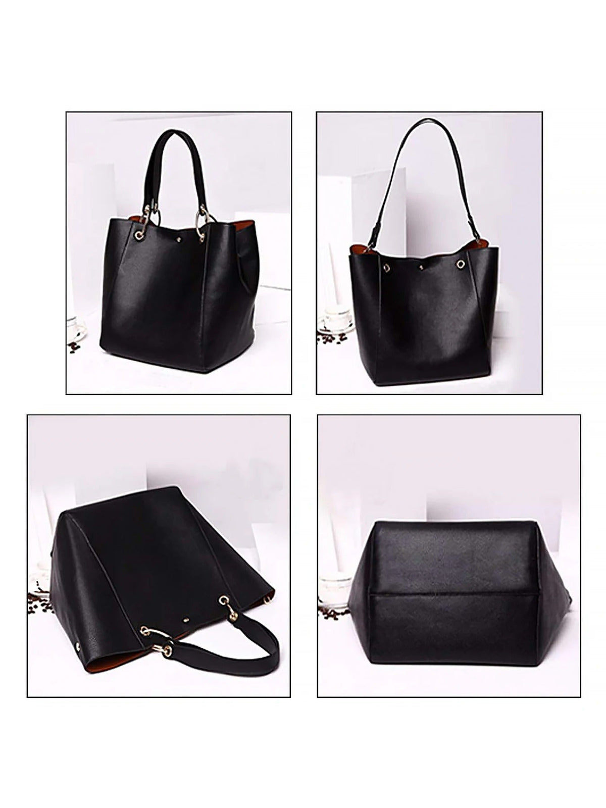 Pahajim Handbags for Women Large Tote Bag PU Leather Waterproof Handbags Shoulder Bag Womens Top Handle Bag for Work Shopping Ba