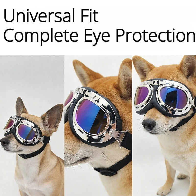 Windproof UV Protection Pet Dog Sunglasses New Cool Stylish Puppy Cat Goggles Anti-Dust Eye Wear Fashion Pet Photo Accessories