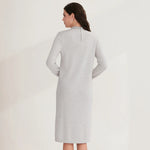 Luxury Knit Winter Long Sleeve Slim Fit Elegant Maxi Dress