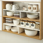 Kitchen Cupboard Organizer Retractable Cabinet Shelf Seasoning Bottle