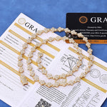Nuoya Brass/925 VVS1 Moissanite Tennis Necklace Hip Hop Full Paved Diamond Cross Bracelet Unisex