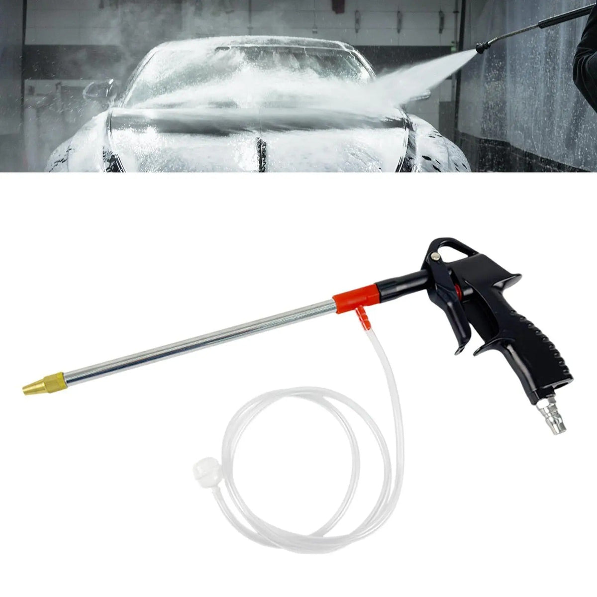 Car Engine Cleaning Tool Surface Cleaner 2 in 1 Professional Convenient Use