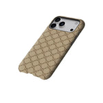 GG Monogram For Magnetic Phone Case for IPhone 17 16 15 14 13 Pro Max Plus Single Double-layer tough Case