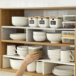 Kitchen Cupboard Organizer Retractable Cabinet Shelf Seasoning Bottle