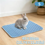 KEMORELA 2PCS Dog Cooling Mat Summer Pet Cold Bed Extra Large For Small Big Dogs Pet Accessories Training Mat Washable Mat