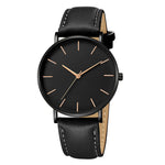 Simple Ultra Thin Men's Watch Top Brand Fashion Analog Quartz