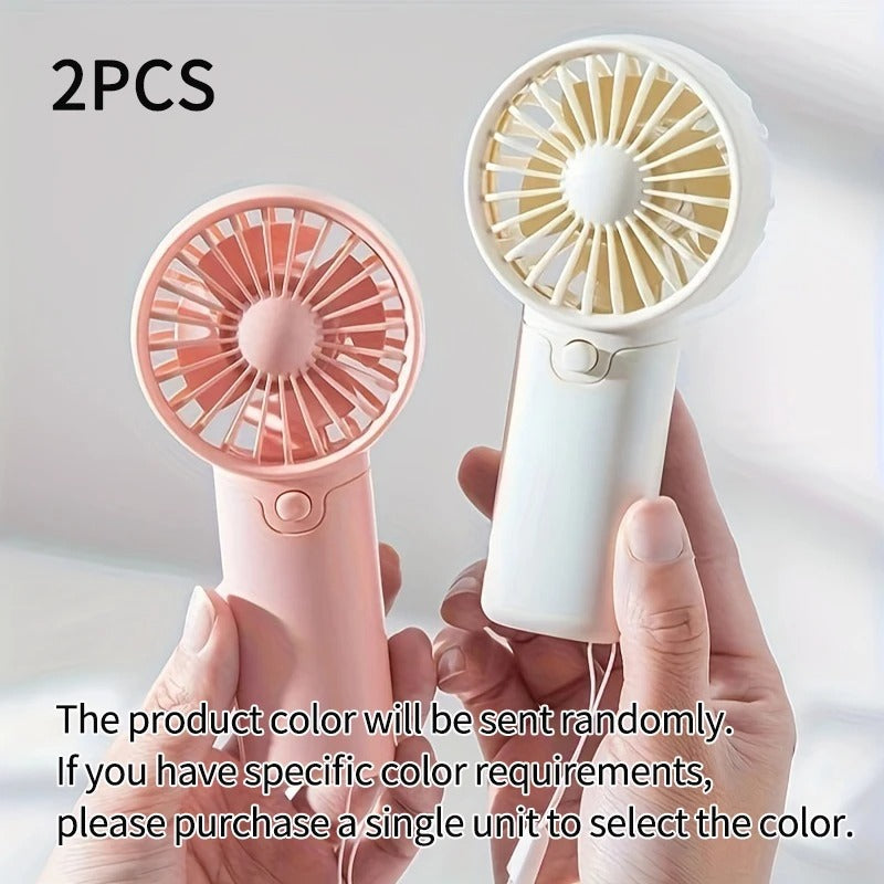 Pocket Size Low Noise Small Electric Fan Student Gift Outdoor Fan