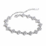 NiNice 316L Stainless Steel Bracelet Cubic Zirconia Exquisite Temperament Popular Fashion Simple Selection Jewelry Wholesale