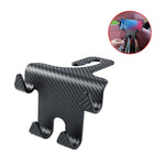 1/2/4pcs Car Seat Headrest Hook 4 Pack Hanger Storage Organizer Universal for Handbag Purse Coat Fit Universal Vehicle