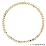 Wholesale Geometric Shiny Plain Micro Pave 5A Zirconia CZ Moon Shaped Chain Choker Necklace Gold Color Fashion Women Jewelry Set