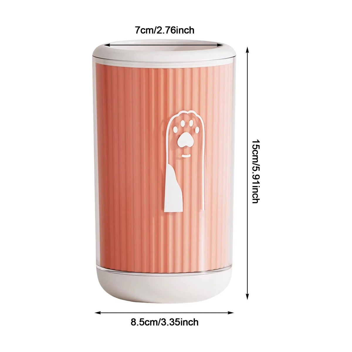 Manual Pet Foot-washing Cup Removable Liner TPR Soft Brush Dogs Cats Paw Cleaner Daily Paw Care Cleaning Tool Pets Accessories